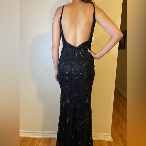 Black prom gown from Moscatel Bridal Boutique in Ottawa - Picture 4 of 4